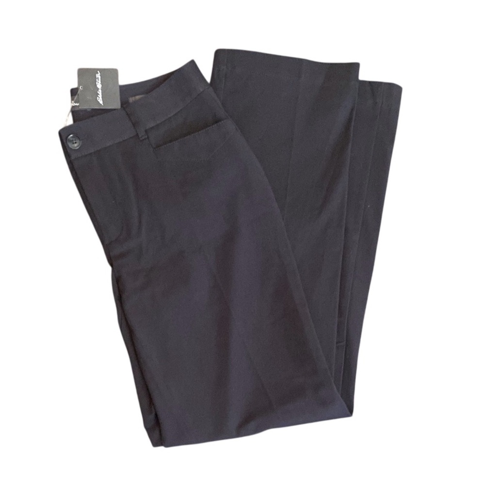 Eddie Bauer Stayshape Twill Trousers Curvy Graphite 8